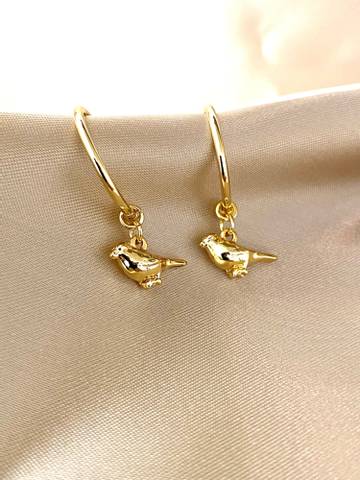 Hovedbilde 60186, &Oslash;redobber, ring med Fugl